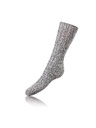 Bellinda Šedé unisex zimní ponožky Bellinda NORWEGIAN STYLE SOCKS