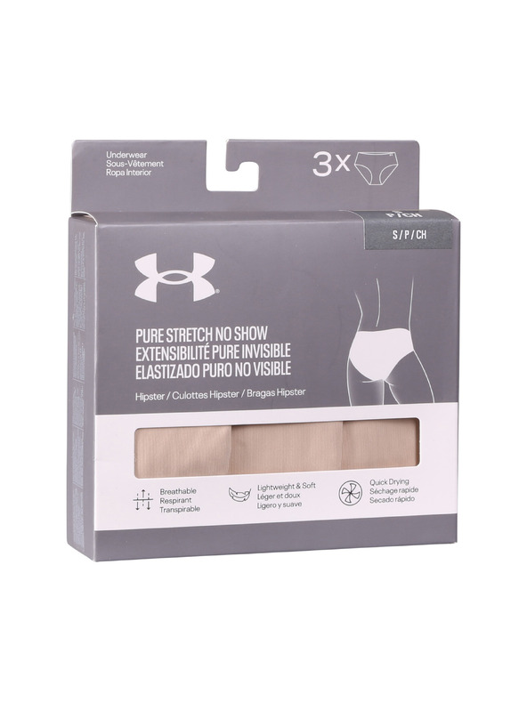 Under Armour Dámské kalhotky Under Armour UA Pure Stretch NS (3ks)
