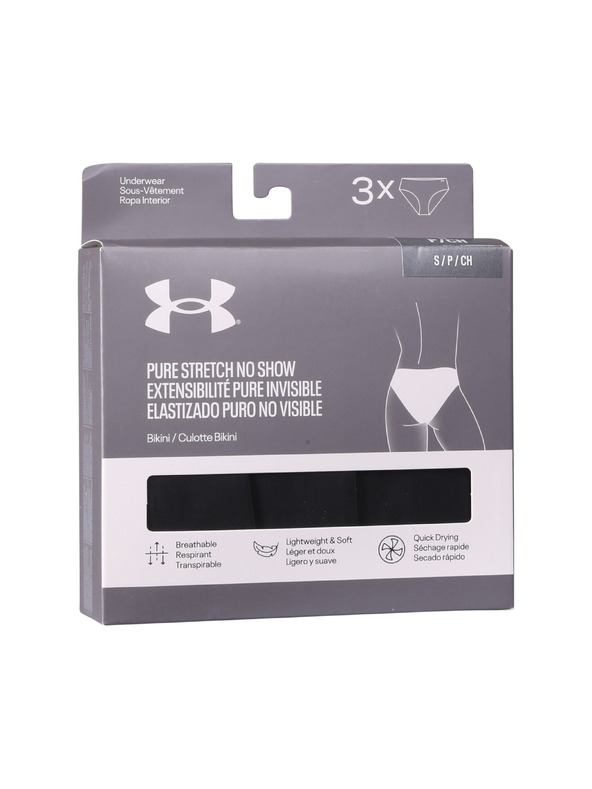 Under Armour Dámské kalhotky Under Armour UA Pure Stretch NS (3ks)