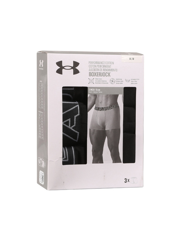 Under Armour Pánské boxerky Under Armour M UA Perf Cotton 3in (3ks)