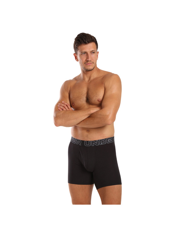 Under Armour Pánské boxerky Under Armour M UA Perf Cotton 6in (3ks)
