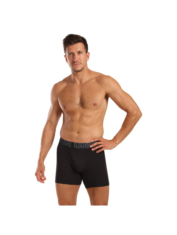 Under Armour Pánské boxerky Under Armour M UA Perf Cotton 6in (3ks)