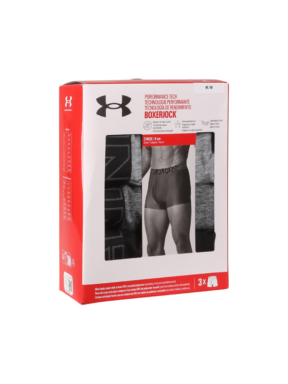 Under Armour Pánské boxerky Under Armour M UA Perf Tech 3in (3ks)