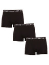 Jack & Jones Sada tří černých boxerek Jack & Jones Sense