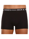Jack & Jones Sada tří černých boxerek Jack & Jones Sense