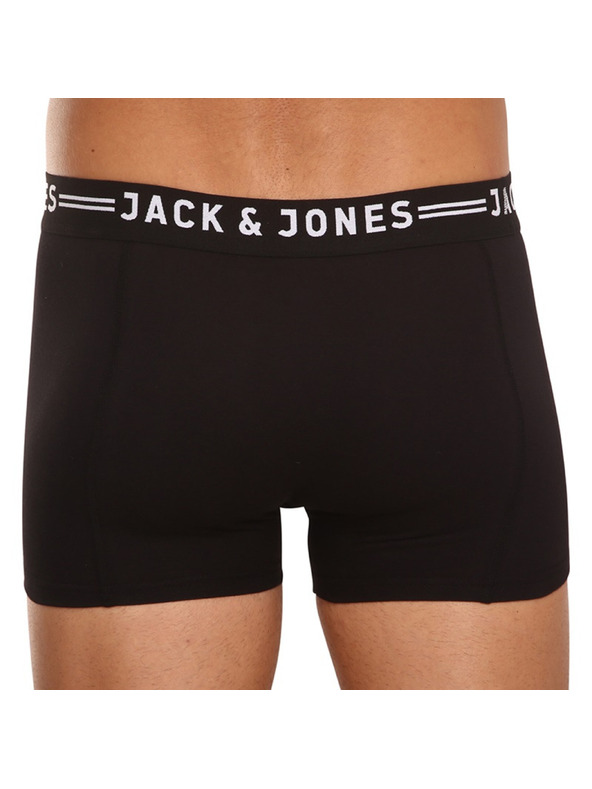 Jack & Jones Sada tří černých boxerek Jack & Jones Sense
