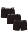 Jack & Jones Sada tří černých boxerek Jack & Jones Anthony