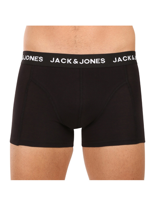 Jack & Jones Sada tří černých boxerek Jack & Jones Anthony