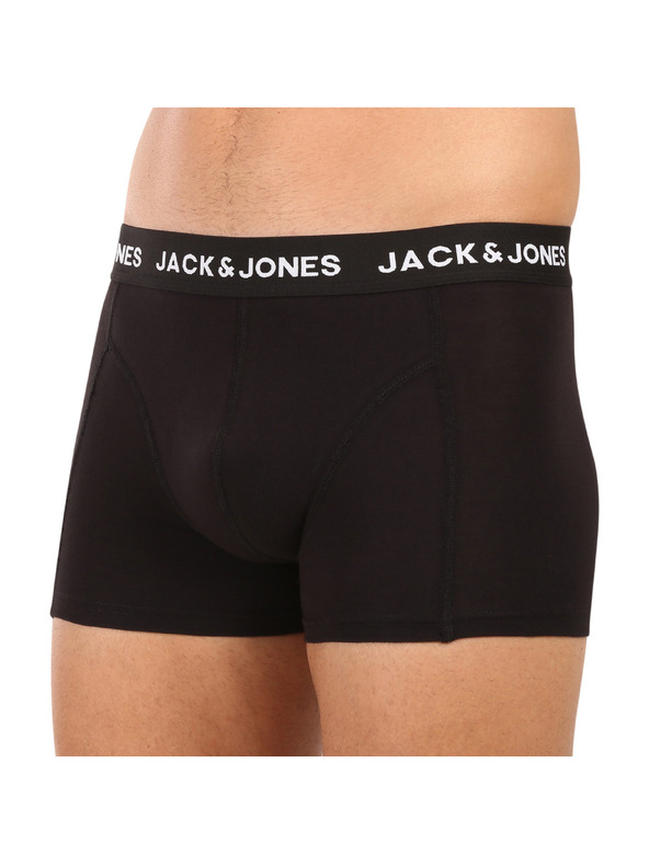 Jack & Jones Sada tří černých boxerek Jack & Jones Anthony
