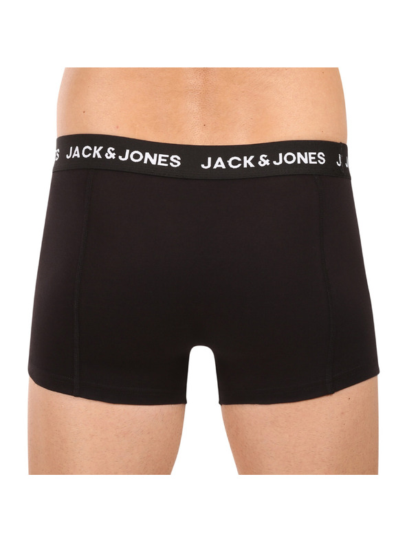 Jack & Jones Sada tří černých boxerek Jack & Jones Anthony
