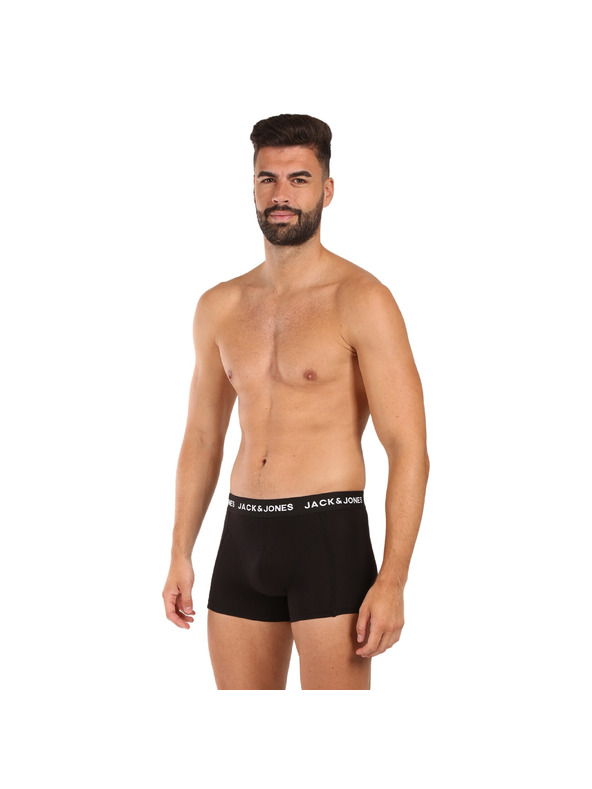 Jack & Jones Sada tří černých boxerek Jack & Jones Anthony