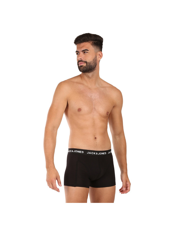 Jack & Jones Sada tří černých boxerek Jack & Jones Anthony