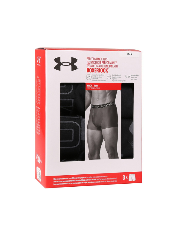 Under Armour Pánské boxerky Under Armour M UA Perf Tech Nov 3in (3ks)