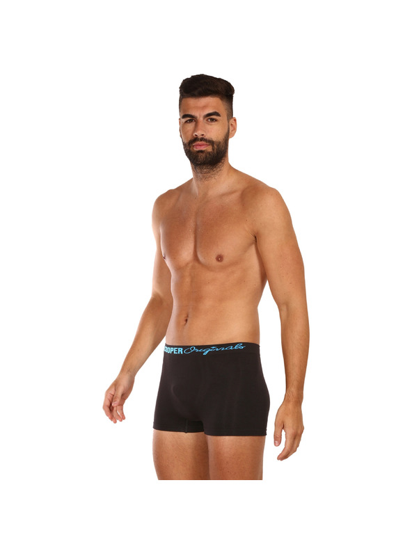 Lee Cooper Sada pěti párů pánských boxerek v černé barvě Lee Cooper