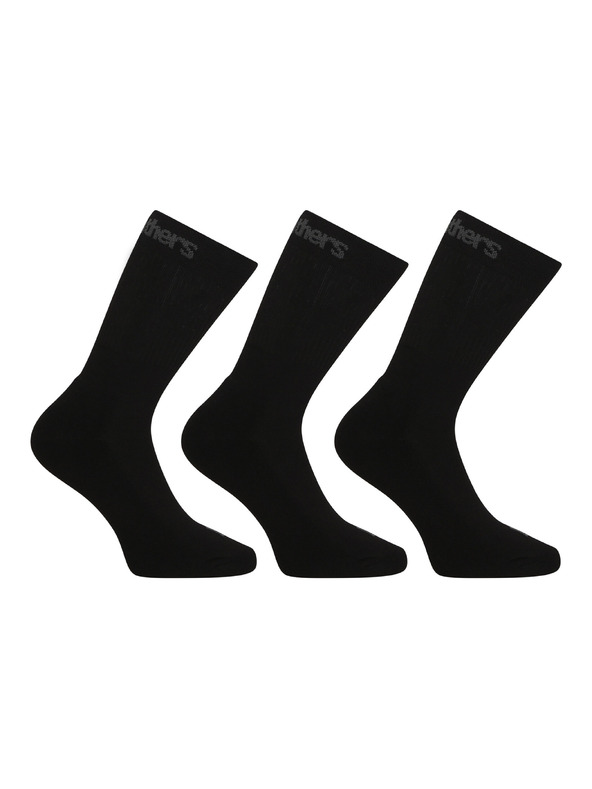 Horsefeathers 3PACK ponožky Horsefeathers černé