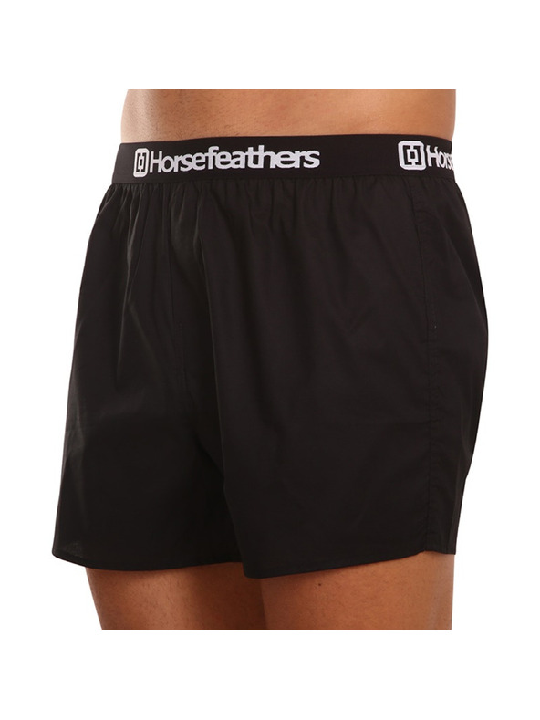 Horsefeathers Pánské boxerky černé 3P HorsefeathersHorsefeathers