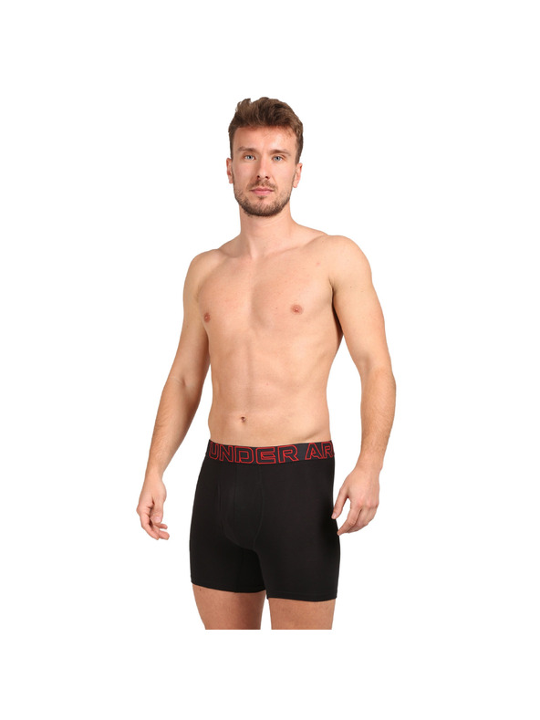 Under Armour Pánské boxerky Under Armour M UA Perf Cotton 6in (3ks)