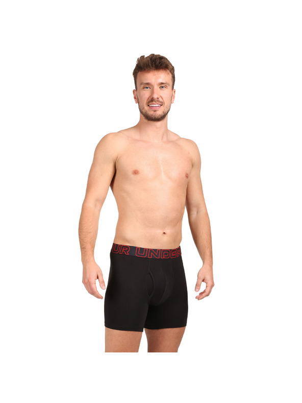 Under Armour Pánské boxerky Under Armour M UA Perf Cotton 6in (3ks)