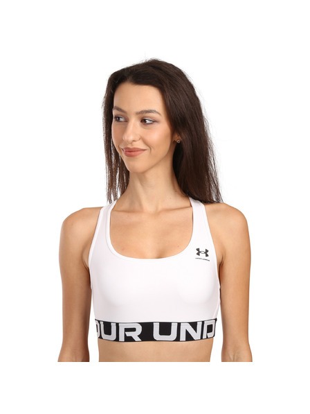Under Armour Dámská podprsenka Under Armour UA HG Mid Branded-WHT