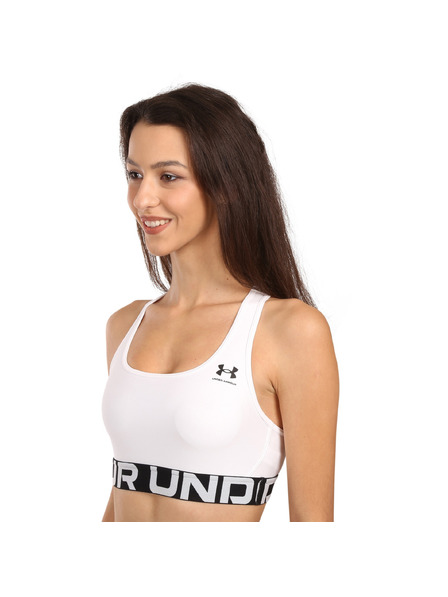 Under Armour Dámská podprsenka Under Armour UA HG Mid Branded-WHT