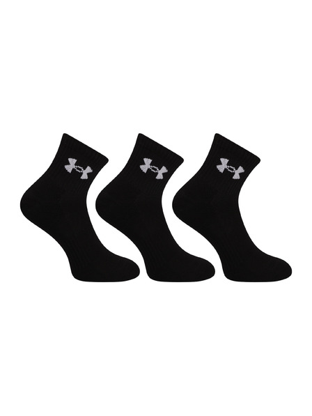 Under Armour Unisexové ponožky Under Armour UA Performance Cotton 3p Qtr