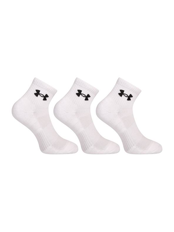 Under Armour Unisexové ponožky Under Armour UA Performance Cotton 3p Qtr