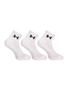 Under Armour Unisexové ponožky Under Armour UA Performance Cotton 3p Qtr