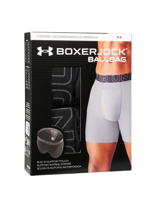 Under Armour Pánské boxerky Under Armour Ua Performance Pouch - Solid 6in - 2