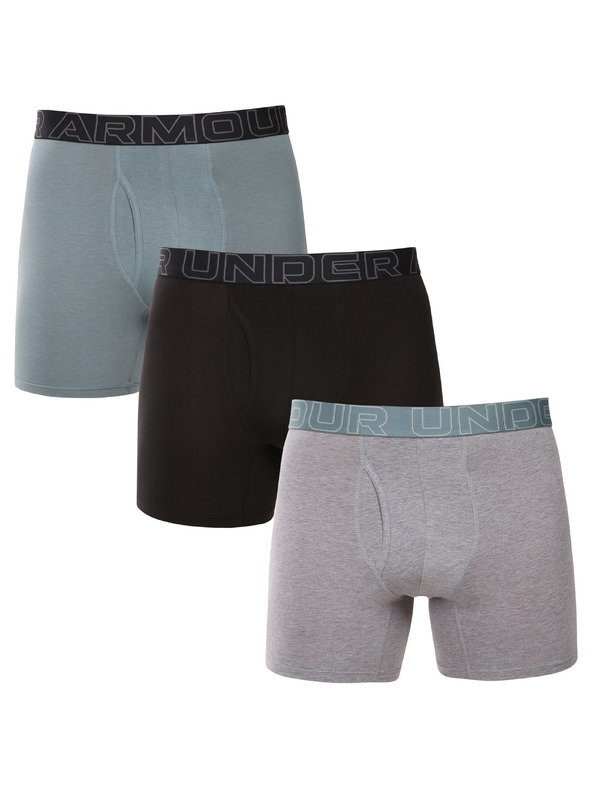 Under Armour Pánské boxerky Under Armour M UA Perf Cotton 6in (3ks)