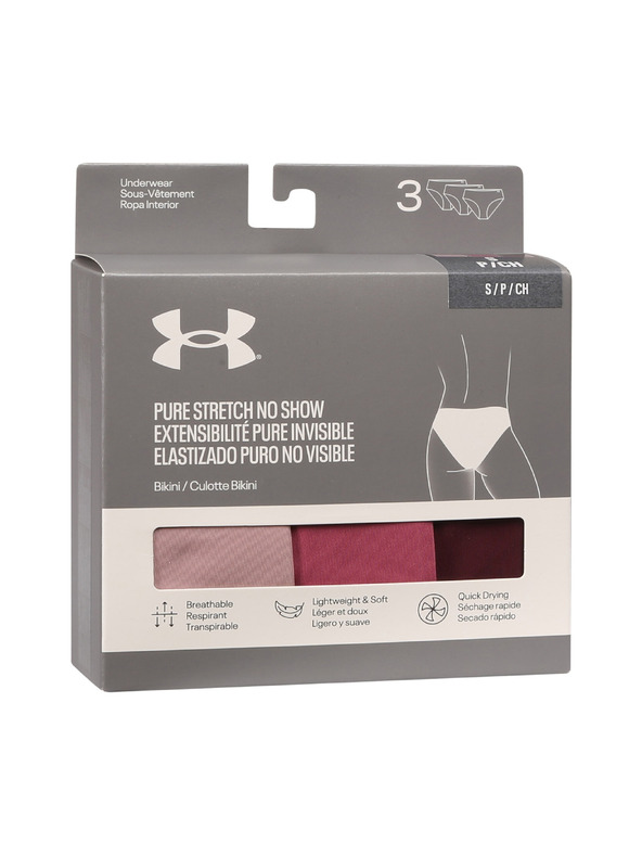 Under Armour Dámské kalhotky Under Armour UA Pure Stretch NS (3ks)