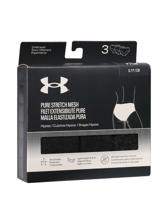 Under Armour Dámské kalhotky Under Armour UA Pure Stretch Mesh (3ks)