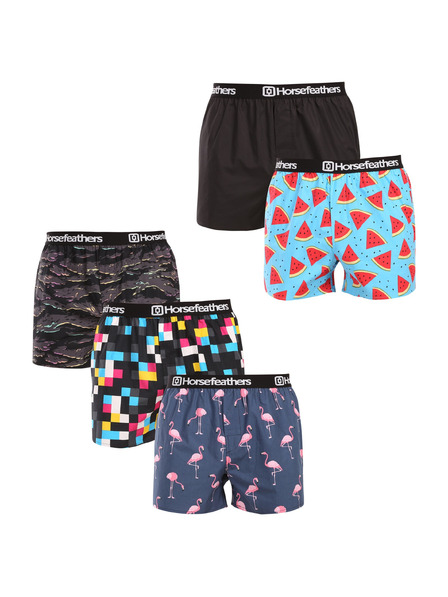 Horsefeathers Trenýrky Frazier 5Pack - bundle 2