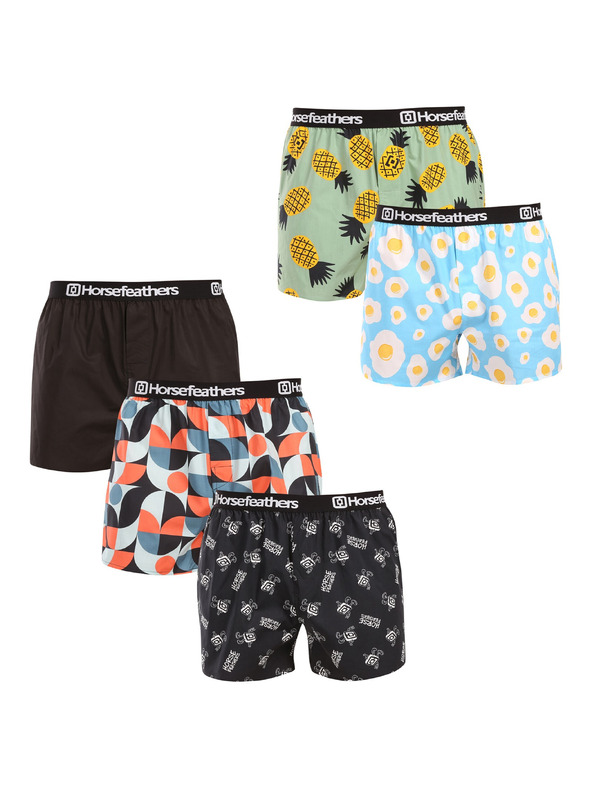 Horsefeathers Trenýrky Frazier 5Pack - bundle 3