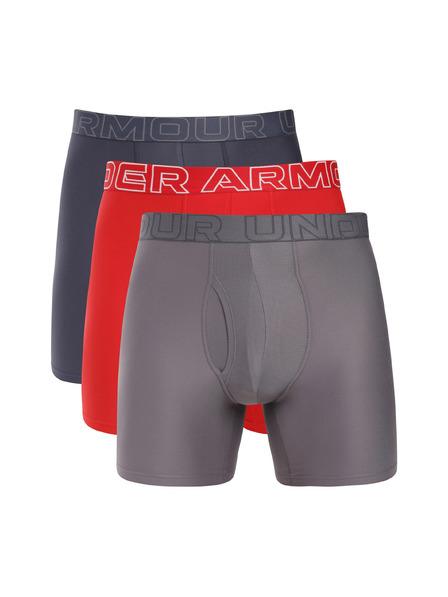 Under Armour Pánské boxerky Under Armour Ua Performance Tech - Solid 6in - 3pk