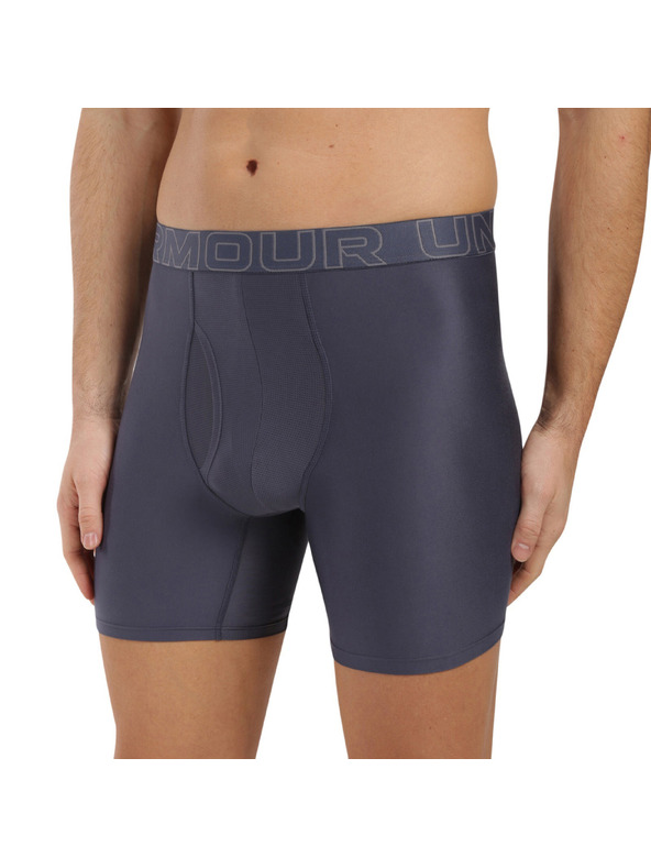 Under Armour Pánské boxerky Under Armour Ua Performance Tech - Solid 6in - 3pk