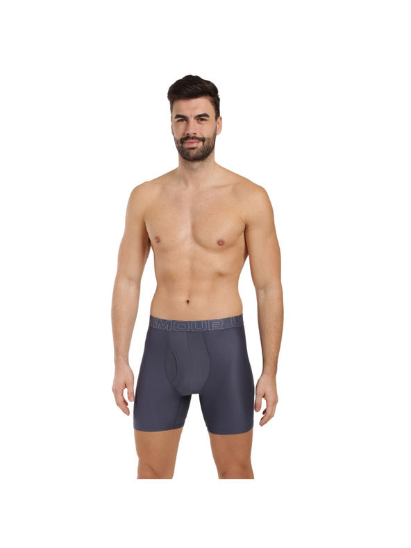 Under Armour Pánské boxerky Under Armour Ua Performance Tech - Solid 6in - 3pk
