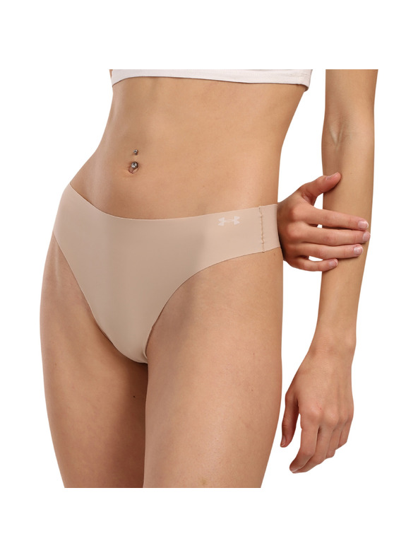 Under Armour Dámské tanga Under Armour Ua Pure Stretch No Show Thong -Solid -