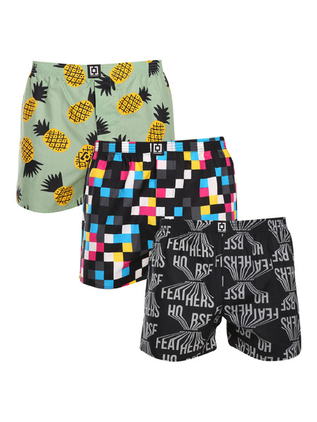 Horsefeathers Sada tří - pánské trenky Horsefeathers Manny Bundle 4