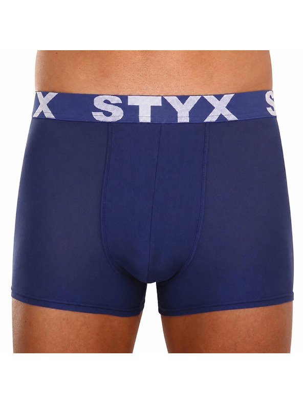 Styx Sada tří - pánské boxerky Styx sportovní guma vícebarevné