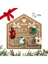 Dedoles Adventní kalendář 12x ponožky Dedoles