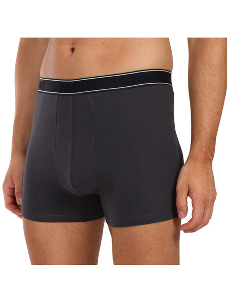 andrie Pánské boxerky Andrie vícebarevné (PS 5828/dark black)