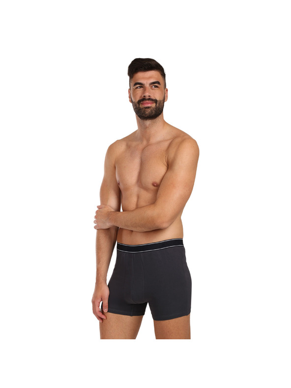 andrie Pánské boxerky Andrie vícebarevné (PS 5828/dark black)