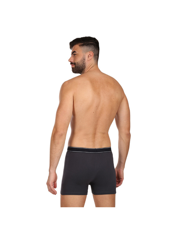 andrie Pánské boxerky Andrie vícebarevné (PS 5828/dark black)