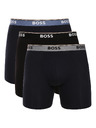 BOSS Sada tří - pánské boxerky BOSS černé