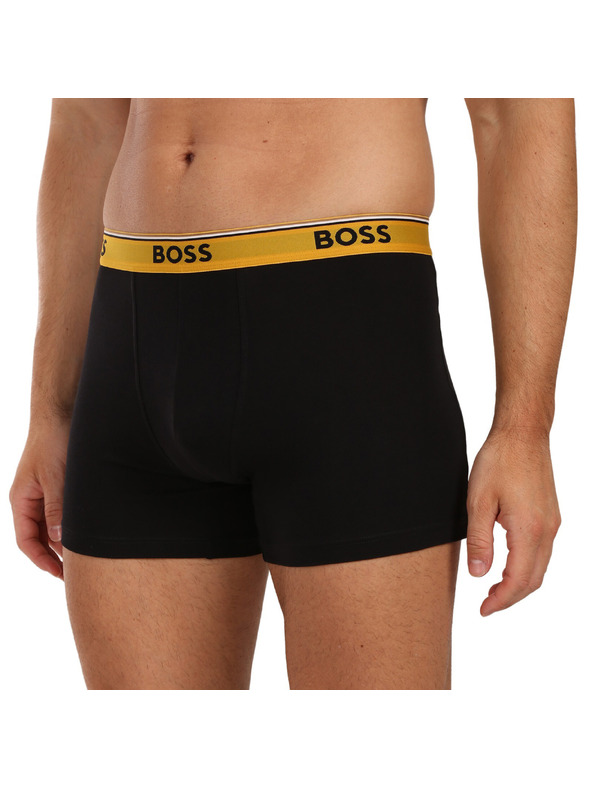BOSS Sada tří - pánské boxerky BOSS černé