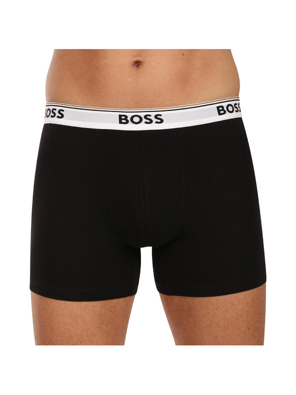 BOSS Sada tří - pánské boxerky BOSS černé