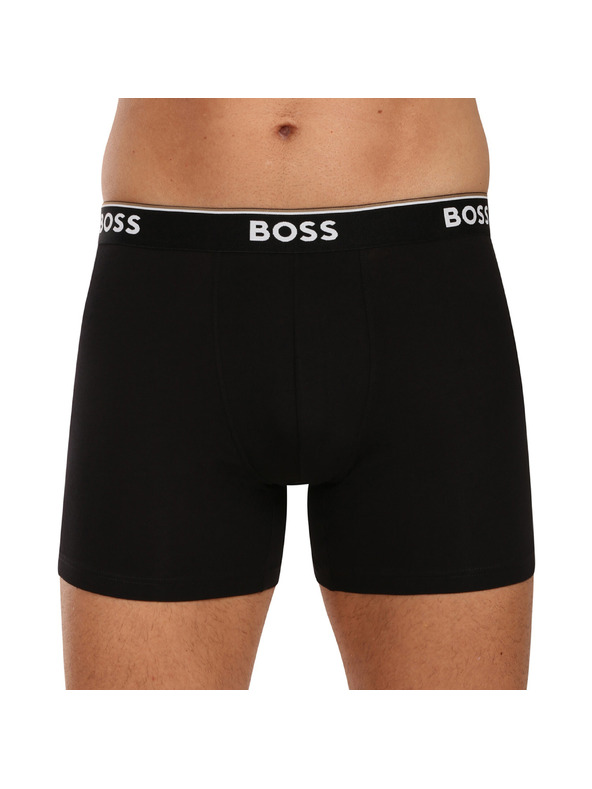 BOSS Sada tří - pánské boxerky BOSS černé
