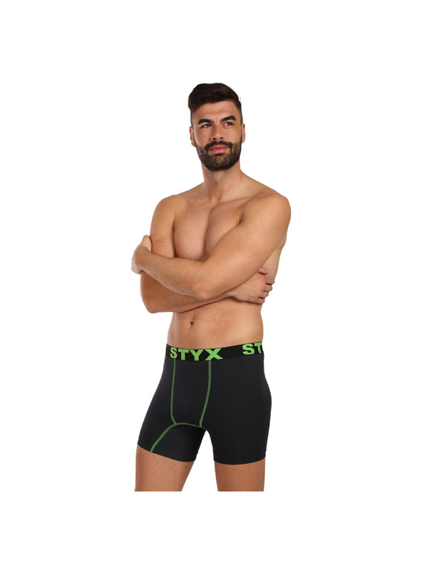 Styx Pánské funkční boxerky Styx černé