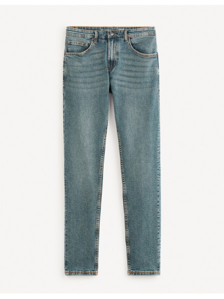 Celio Modré pánské slim fit džíny Celio Fotaper