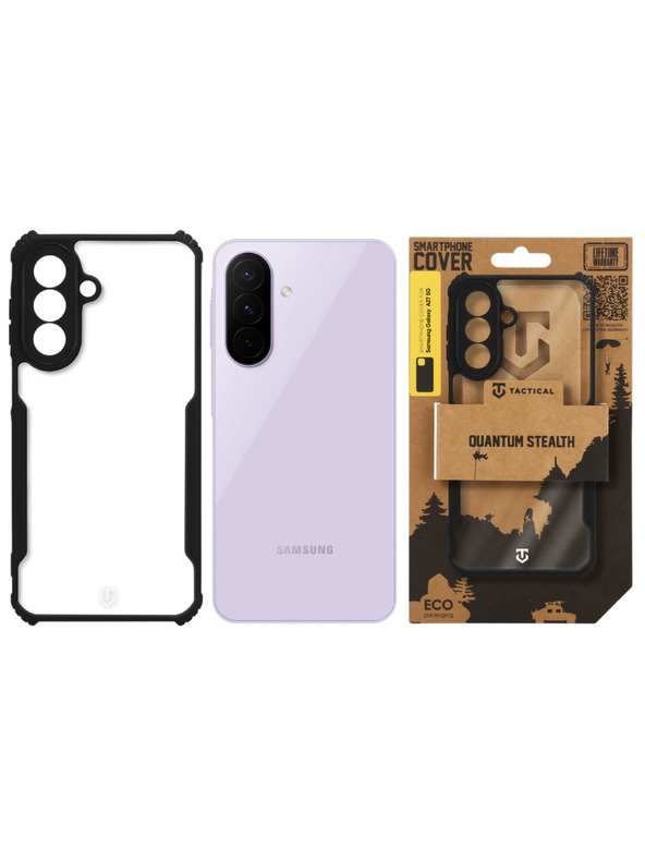 Tactical Tactical Quantum Stealth Kryt pro Samsung Galaxy A27 5G Clear/Black